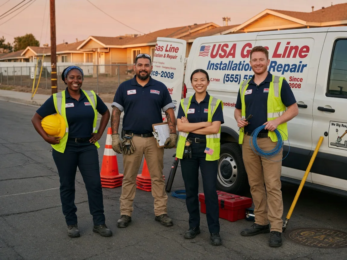 Gas Line Installation company in Teaberry, KY